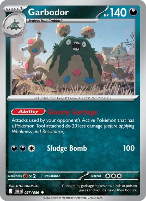 Garbodor - Reverse Holo
