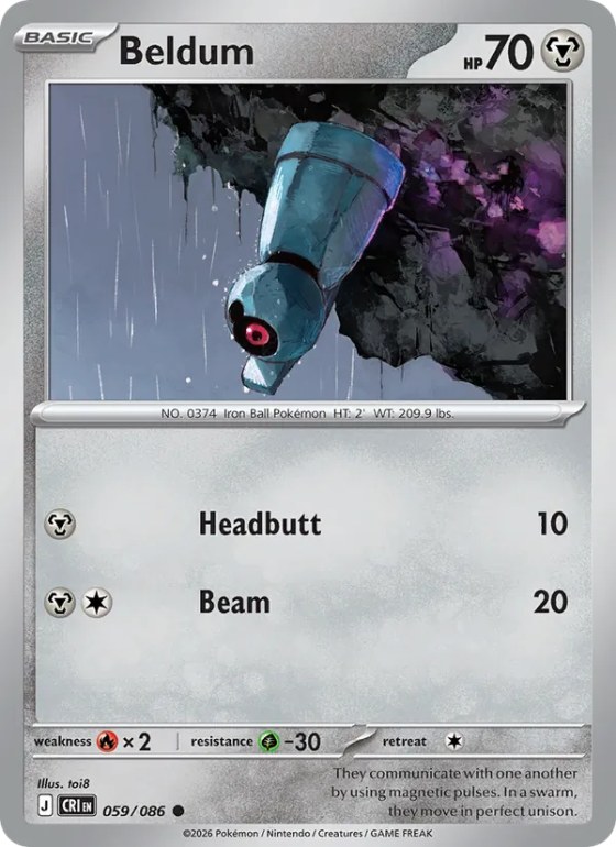 Beldum - Reverse Holo