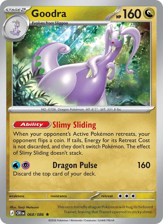 Goodra - Reverse Holo