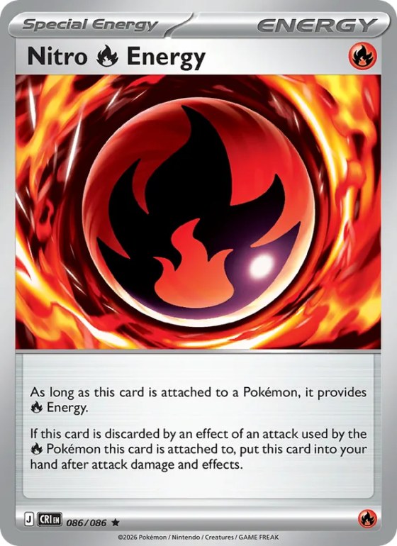 Nitro Fire Energy - Holo