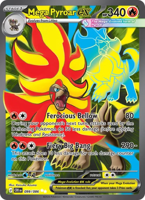 Mega Pyroar ex