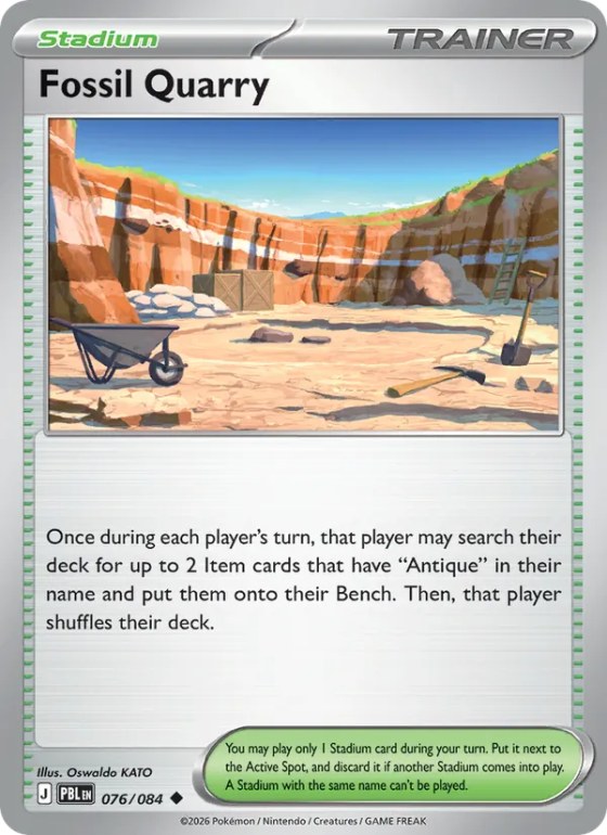 Fossil Quarry - Reverse Holo