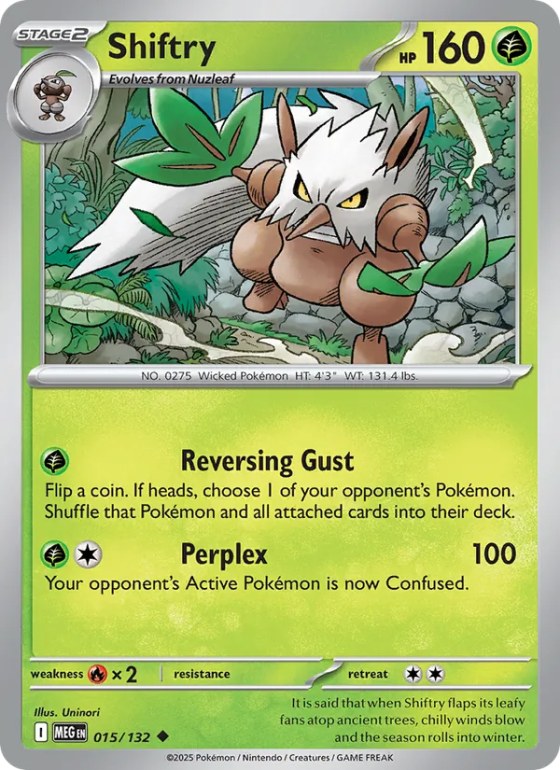 Shiftry - Reverse Holo