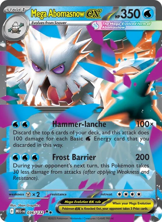 Mega Abomasnow ex