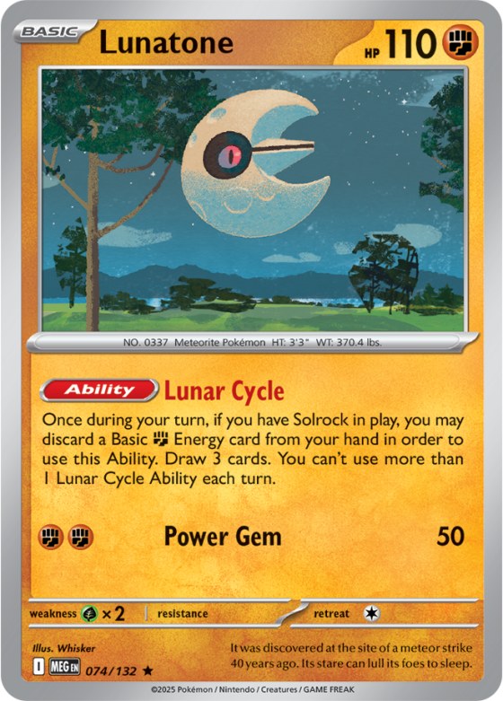 Lunatone - Holo