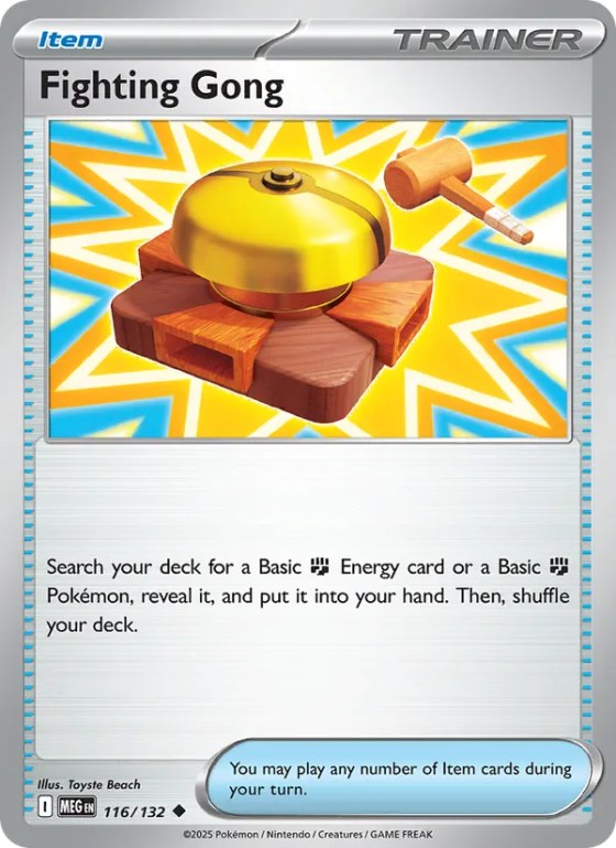 Fighting Gong - Reverse Holo