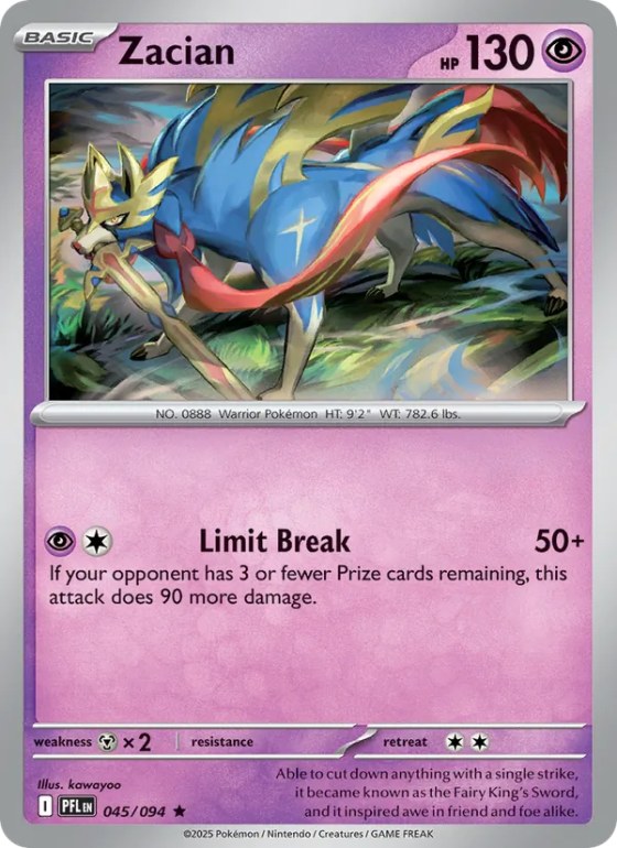 Zacian - Reverse Holo