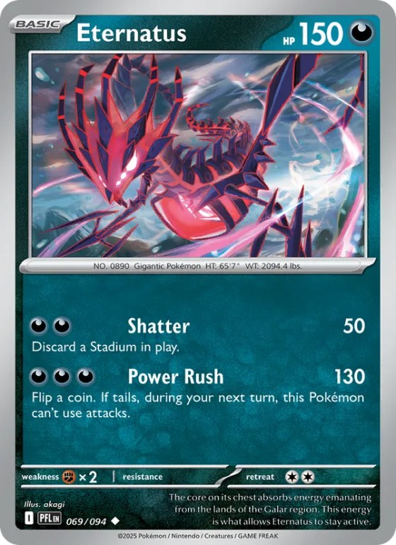 Eternatus - Reverse Holo