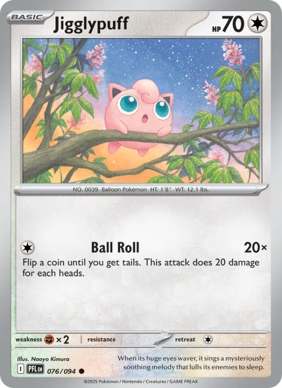 Jigglypuff - Reverse Holo