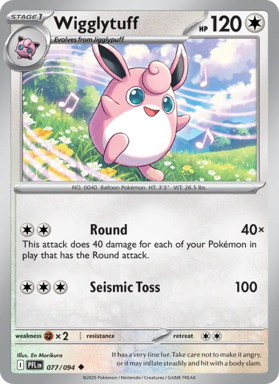 Wigglytuff - Reverse Holo
