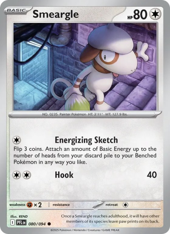 Smeargle - Reverse Holo
