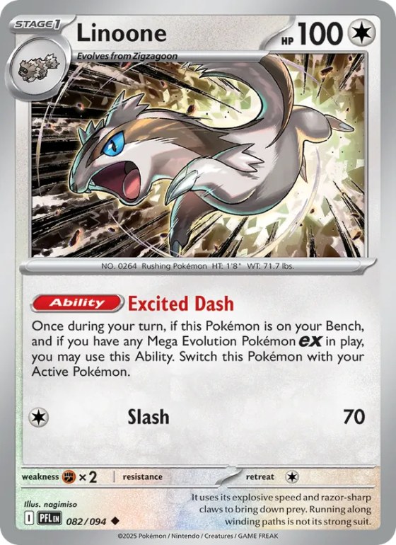 Linoone - Reverse Holo