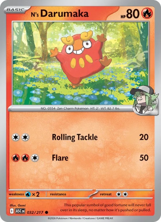 N's Darumaka