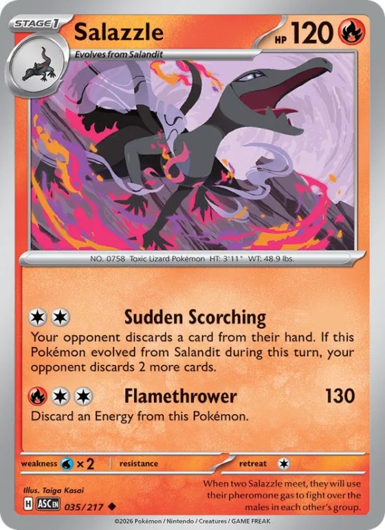 Salazzle - Quick Ball
