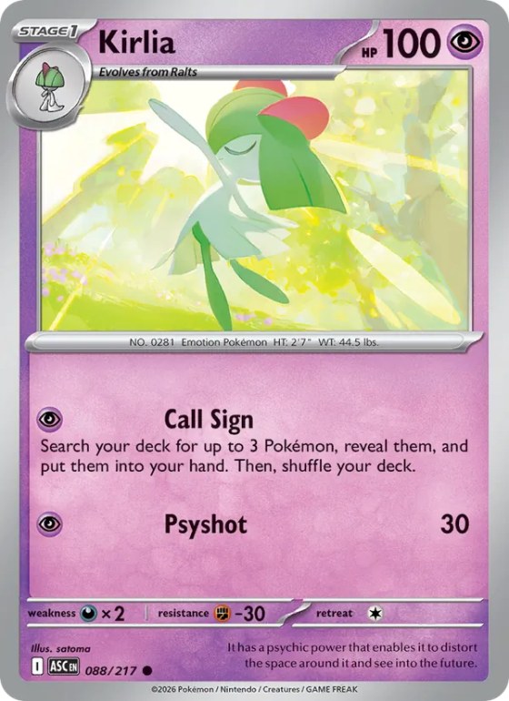 Kirlia - Energy Symbol Pattern