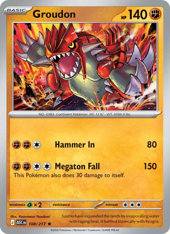 Groudon - Holo