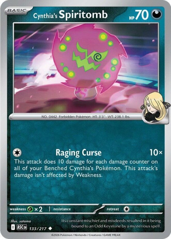 Cynthia's Spiritomb