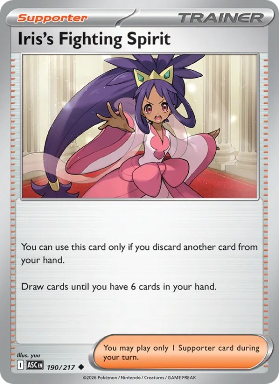 Iris's Fighting Spirit