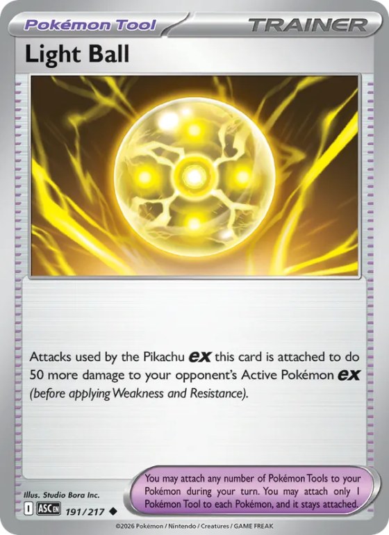 Light Ball - Reverse Holo