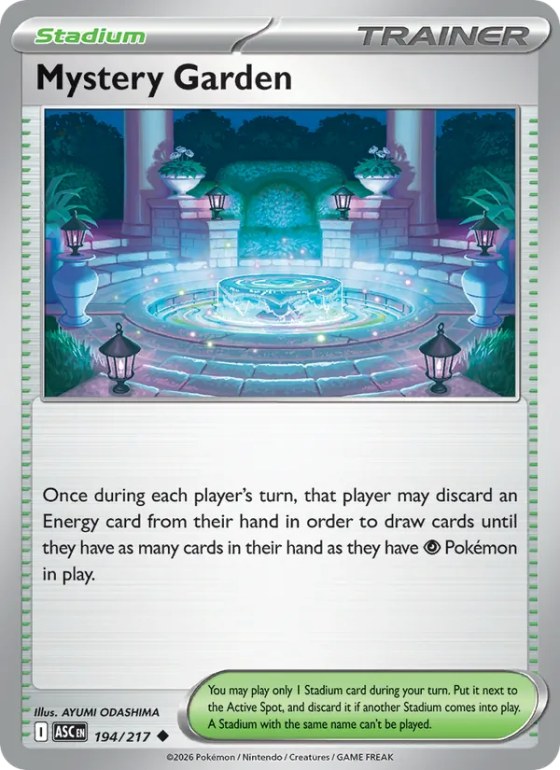 Mystery Garden - Reverse Holo