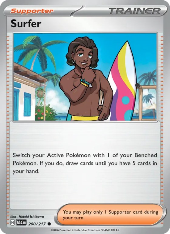 Surfer - Reverse Holo