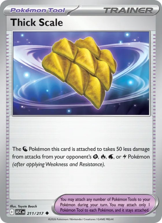 Thick Scale - Reverse Holo