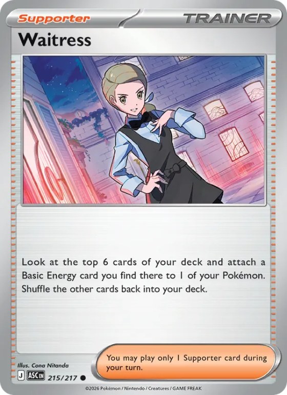 Waitress - Reverse Holo