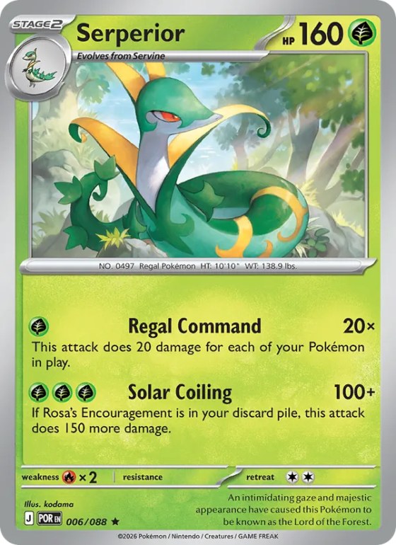 Serperior - Reverse Holo