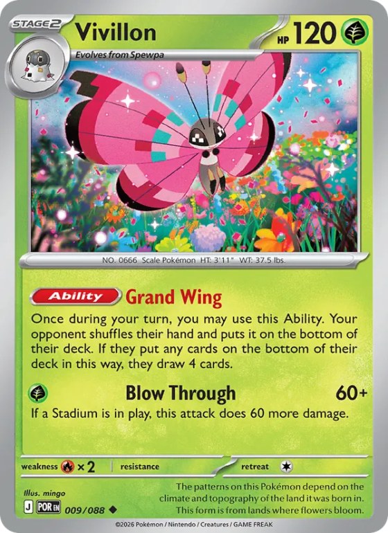 Vivillon - Reverse Holo