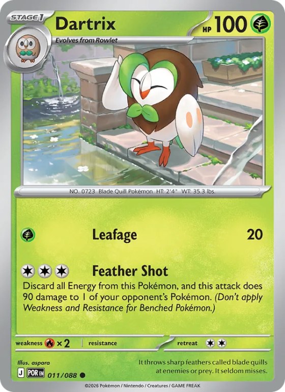Dartrix - Reverse Holo
