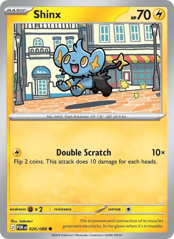 Shinx - Reverse Holo