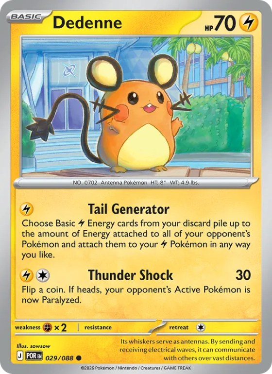 Dedenne - Reverse Holo