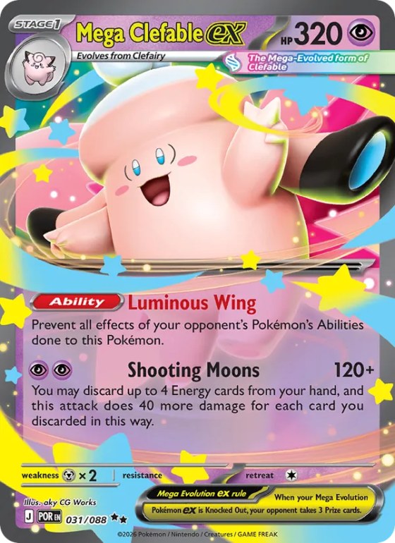 Mega Clefable ex