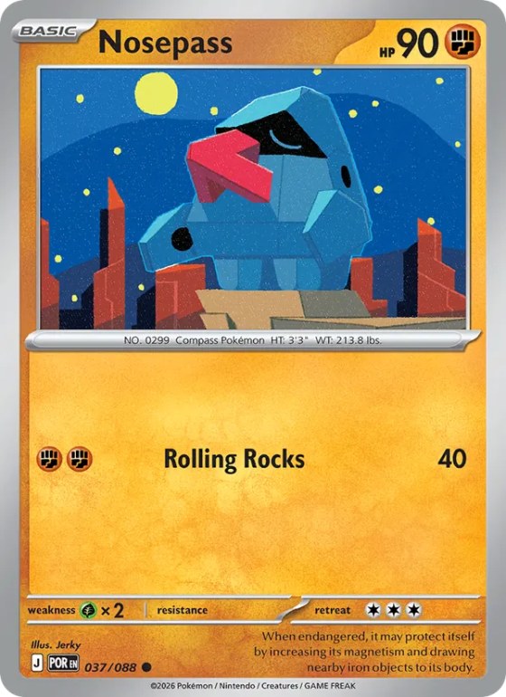Nosepass - Reverse Holo