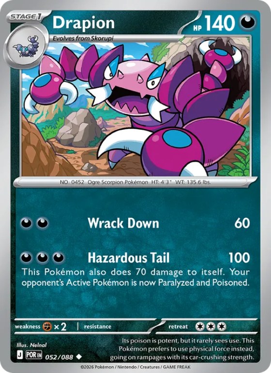 Drapion - Reverse Holo