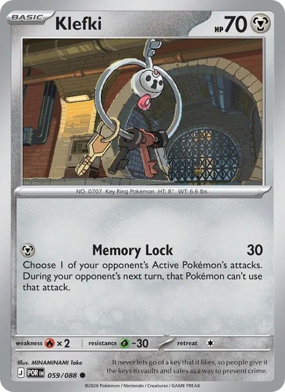 Klefki - Reverse Holo