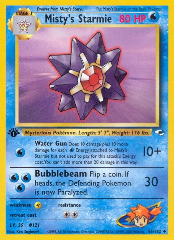 Misty's Starmie - Unlimited