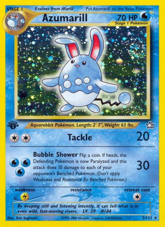 Azumarill - Unlimited Holo