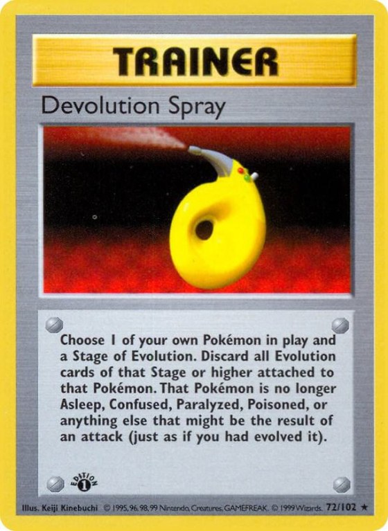 Devolution Spray - 1st Edition