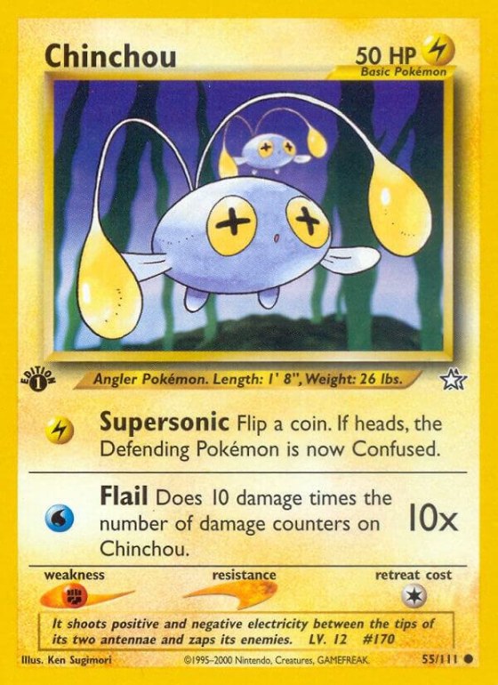 Chinchou - 1st Edition