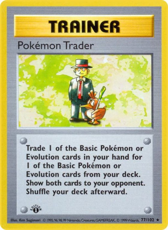 Pokemon Trader - 1st Edition