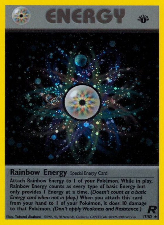 Rainbow Energy (17) - 1st Edition Holo
