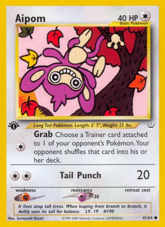 Aipom - 1st Edition