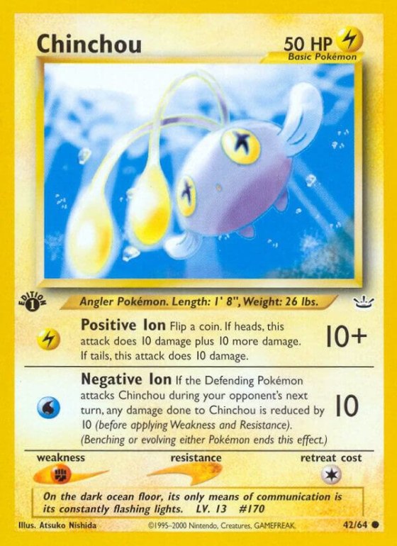 Chinchou - 1st Edition