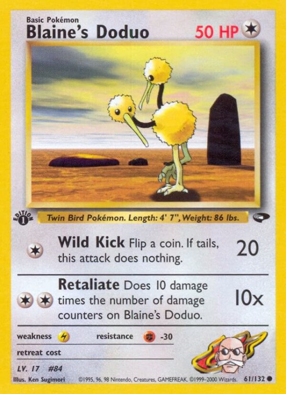 Blaine's Doduo - Unlimited