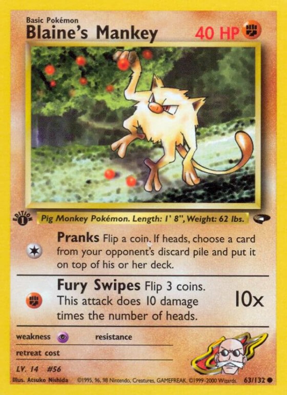 Blaine's Mankey - Unlimited