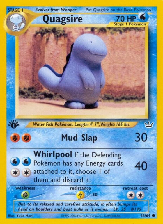 Quagsire - 1st Edition
