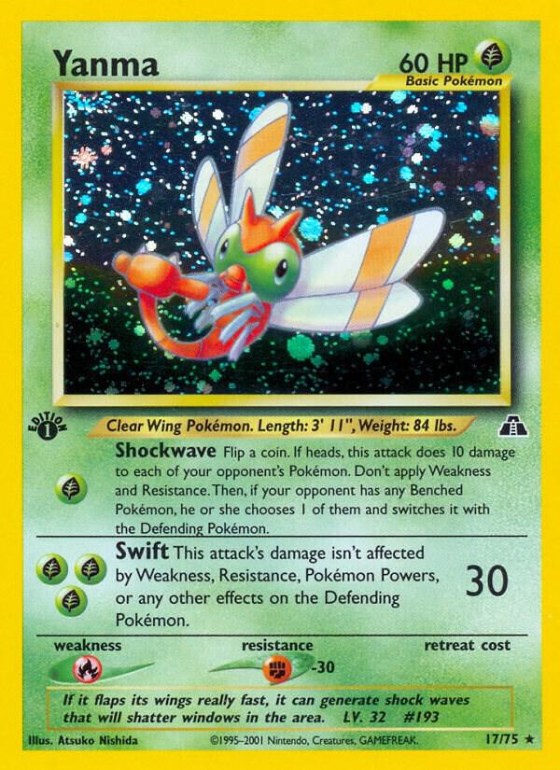 Yanma (17) - Unlimited Holo