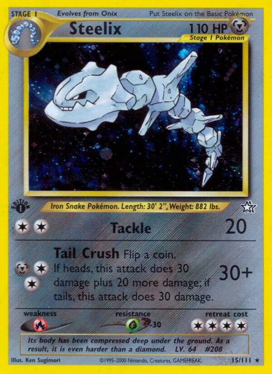 Steelix - 1st Edition Holo