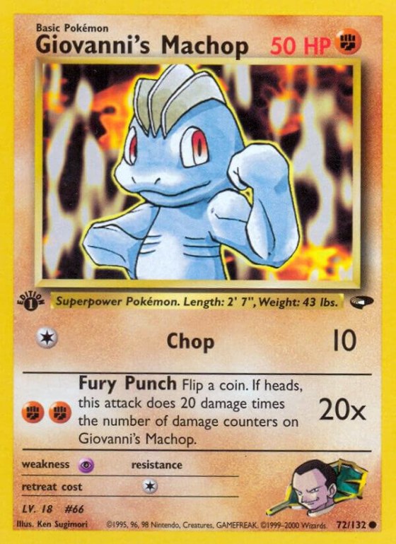 Giovanni's Machop - Unlimited